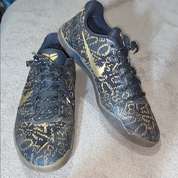 Nike Other - Kobe 11 Low “Mamba Day” Id - Black Gold Metallic